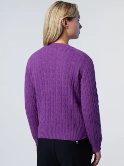 North Sails Maglione con scollo a V a trecce*Donna Shop By Look|Maglioni E Cardigan