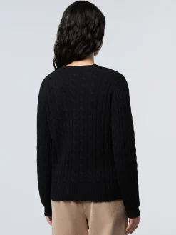 North Sails Maglione con scollo a V a trecce*Donna Shop By Look|Maglioni E Cardigan