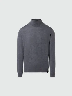 North Sails Maglione dolcevita in hydrowool*Uomo Maglioni E Cardigan