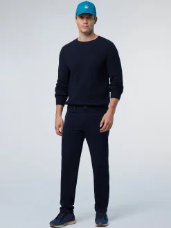 North Sails Maglione girocollo a coste*Uomo Maglioni E Cardigan