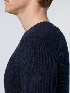 North Sails Maglione girocollo a coste*Uomo Maglioni E Cardigan