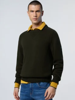 North Sails Maglione girocollo a coste*Uomo Maglioni E Cardigan