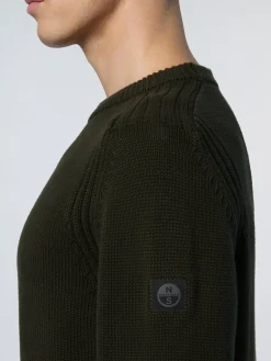 North Sails Maglione girocollo a coste*Uomo Maglioni E Cardigan