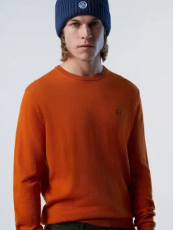 North Sails Maglione girocollo con logo*Uomo Outlet|Maglioni E Cardigan