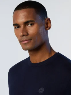 North Sails Maglione girocollo con logo*Uomo Outlet|Maglioni E Cardigan