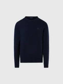 North Sails Maglione girocollo con logo*Uomo Outlet|Maglioni E Cardigan