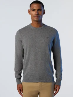 North Sails Maglione girocollo con logo*Uomo Outlet|Maglioni E Cardigan