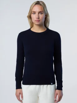 North Sails Maglione girocollo in cashmere*Donna Maglioni E Cardigan