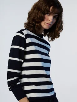 North Sails Maglione girocollo in cashmere*Donna Maglioni E Cardigan