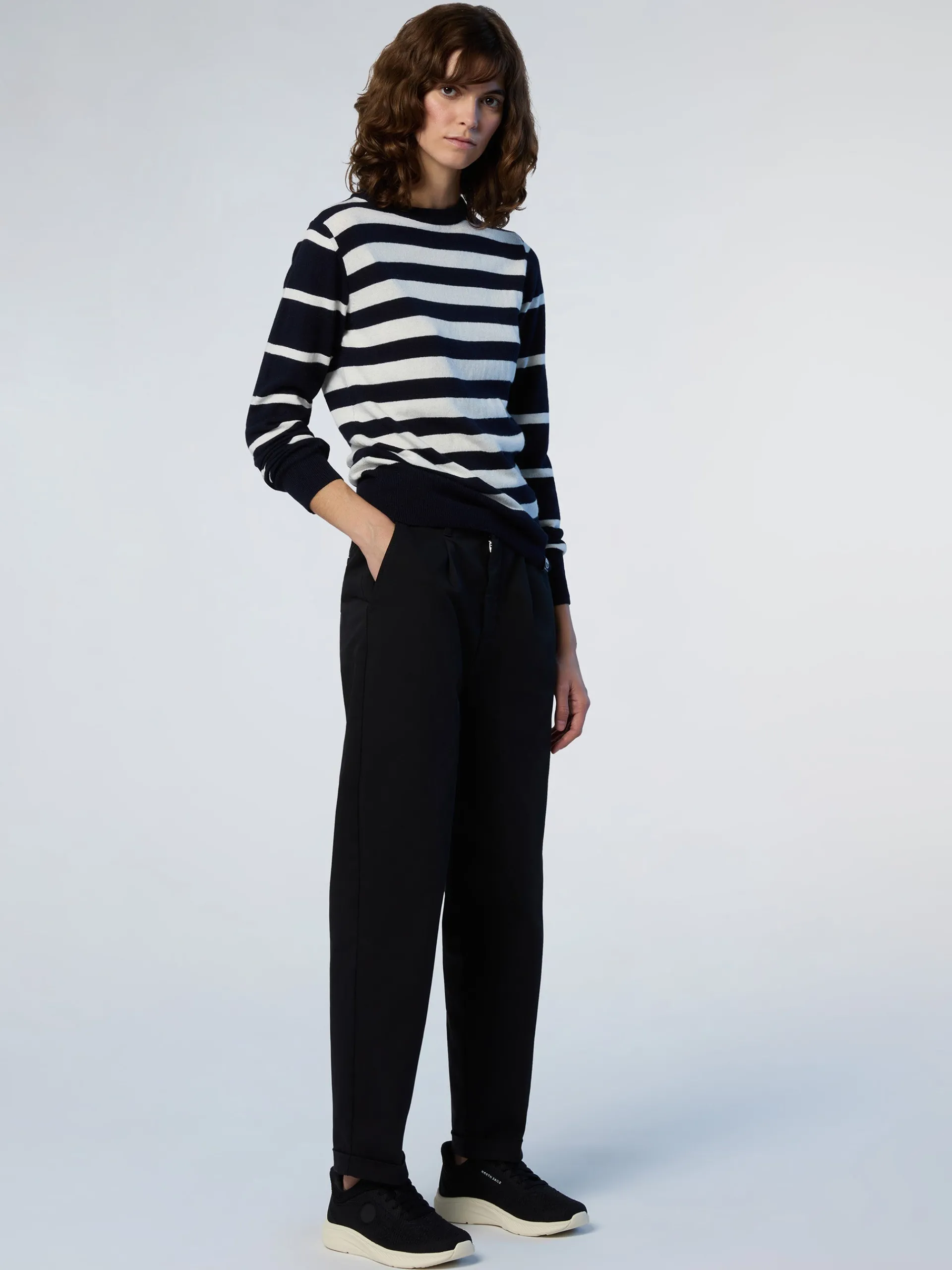 North Sails Maglione girocollo in cashmere*Donna Maglioni E Cardigan