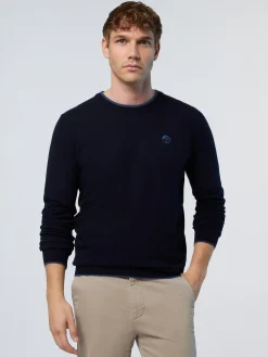 North Sails Maglione girocollo in cashmere*Uomo Maglioni E Cardigan
