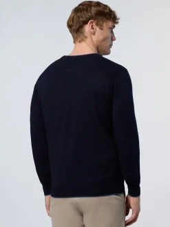 North Sails Maglione girocollo in cashmere*Uomo Maglioni E Cardigan