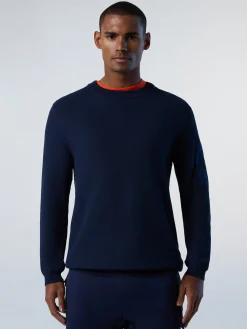 North Sails Maglione girocollo in ECOVERO™*Uomo Outlet|Maglioni E Cardigan