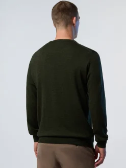 North Sails Maglione girocollo in hydrowool*Uomo Maglioni E Cardigan