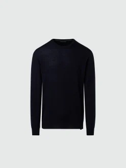 North Sails Maglione girocollo in hydrowool*Uomo Maglioni E Cardigan