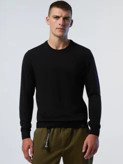 North Sails Maglione girocollo in hydrowool*Uomo Maglioni E Cardigan