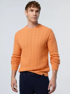 North Sails Maglione in cashmere a trecce*Uomo Shop By Look|Maglioni E Cardigan