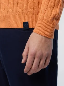 North Sails Maglione in cashmere a trecce*Uomo Shop By Look|Maglioni E Cardigan