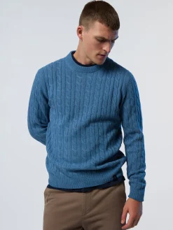 North Sails Maglione in cashmere a trecce*Uomo Shop By Look|Maglioni E Cardigan