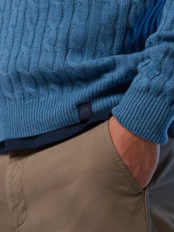 North Sails Maglione in cashmere a trecce*Uomo Shop By Look|Maglioni E Cardigan