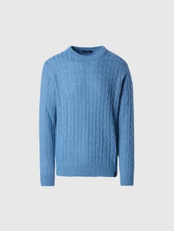 North Sails Maglione in cashmere a trecce*Uomo Shop By Look|Maglioni E Cardigan