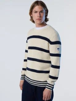 North Sails Maglione in cotone a coste*Uomo Outlet|Maglioni E Cardigan