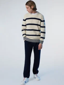 North Sails Maglione in cotone a coste*Uomo Outlet|Maglioni E Cardigan