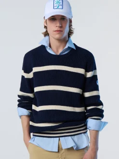 North Sails Maglione in cotone a coste*Uomo Outlet|Maglioni E Cardigan