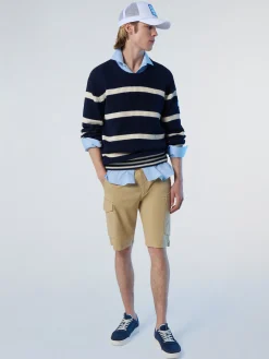 North Sails Maglione in cotone a coste*Uomo Outlet|Maglioni E Cardigan