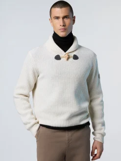 North Sails Maglione in lana a trecce*Uomo Maglioni E Cardigan