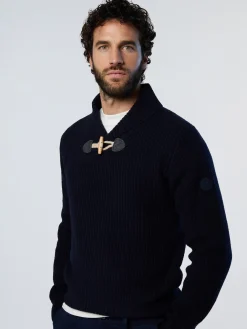 North Sails Maglione in lana a trecce*Uomo Maglioni E Cardigan
