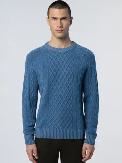 North Sails Maglione in lana a trecce*Uomo Maglioni E Cardigan
