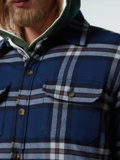 North Sails Overshirt in flanella check*Uomo Outlet|Outlet