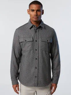 North Sails Overshirt in flanella riciclata*Uomo Outlet|Camicie