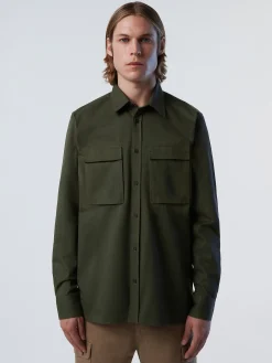 North Sails Overshirt in twill di cotone*Uomo Outlet|Camicie