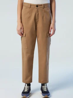 North Sails Pantalone cargo in gabardina*Donna Outlet|Pantaloni