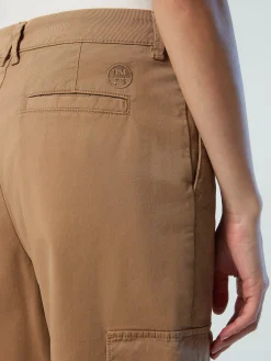 North Sails Pantalone cargo in gabardina*Donna Outlet|Pantaloni