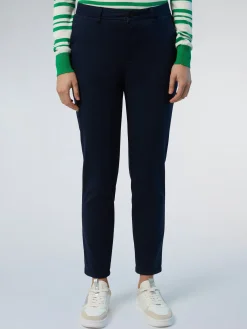 North Sails Pantaloni chino in gabardina*Donna Outlet|Pantaloni