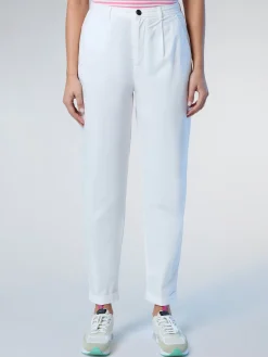North Sails Pantaloni chino in gabardina*Donna Outlet|Pantaloni