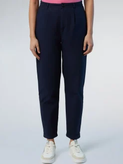 North Sails Pantaloni chino in gabardina*Donna Outlet|Pantaloni