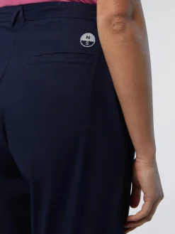 North Sails Pantaloni chino in gabardina*Donna Outlet|Pantaloni