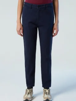 North Sails Pantaloni chino in gabardina*Donna Outlet|Pantaloni