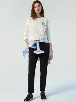 North Sails Pantaloni chino in gabardina*Donna Outlet|Pantaloni