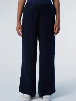 North Sails Pantaloni palazzo in lino*Donna Outlet|Pantaloni