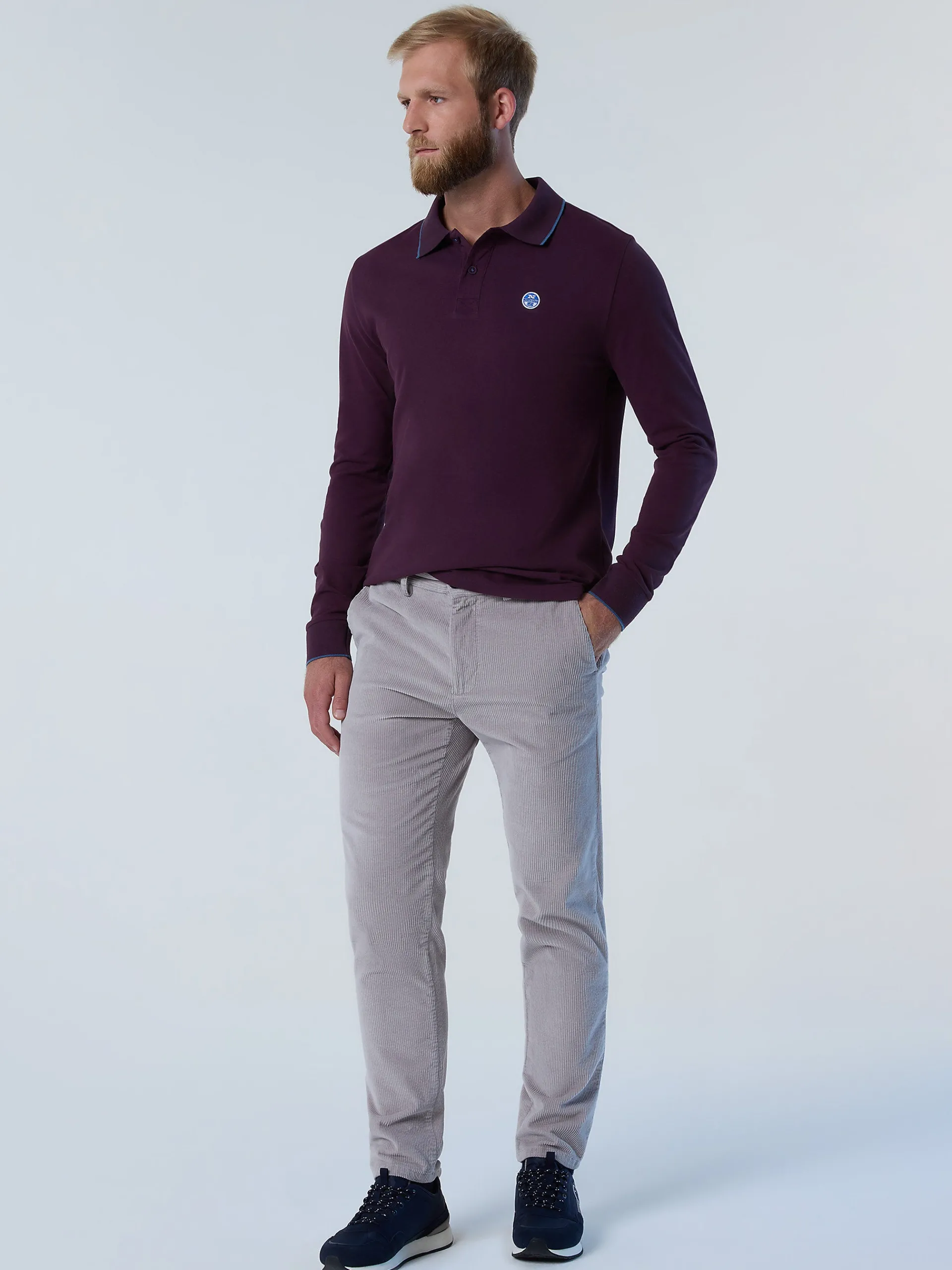 North Sails Polo a maniche lunghe*Uomo Outlet