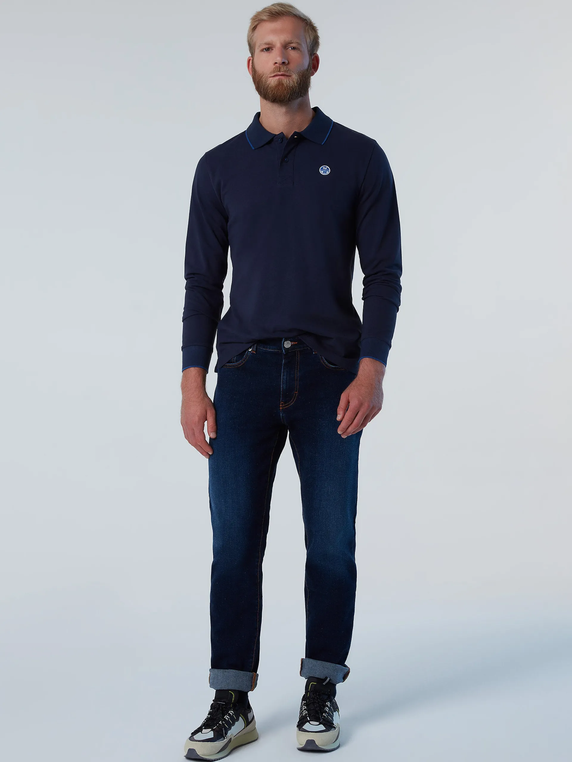 North Sails Polo a maniche lunghe*Uomo Outlet