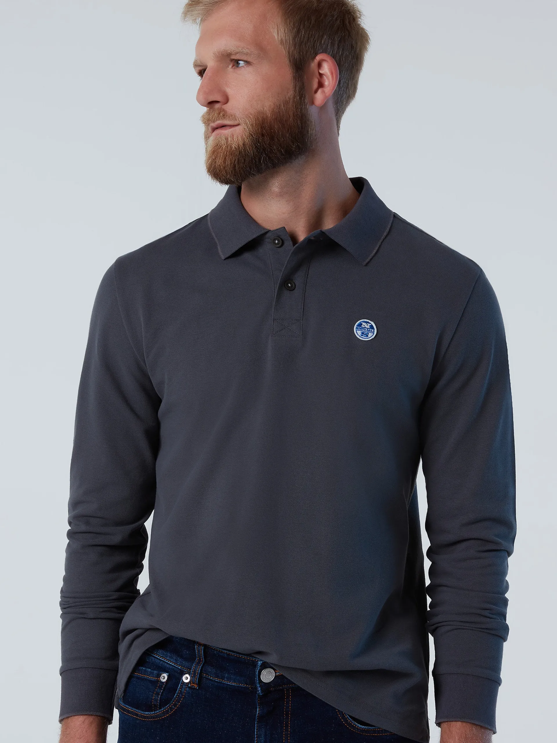 North Sails Polo a maniche lunghe*Uomo Outlet