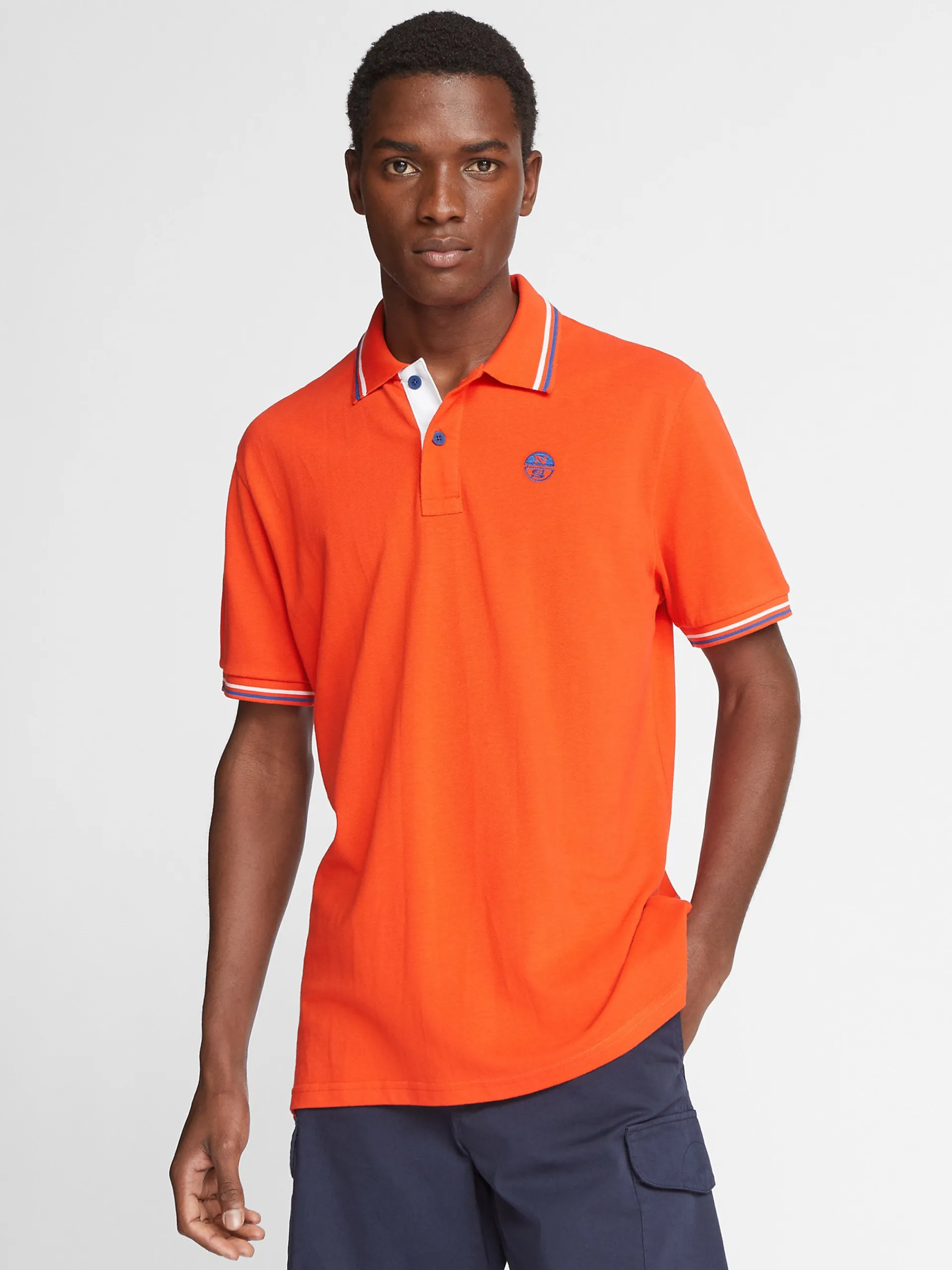 North Sails Polo con bordi a contrasto*Uomo Outlet