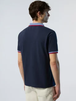 North Sails Polo con colletto a righe*Uomo Outlet