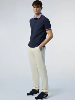 North Sails Polo con colletto a righe*Uomo Outlet